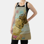 Tablier Cadeau d'anniversaire de crème glacée (Insitu)