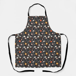 Tablier Cadeau d'anniversaire Floral Coloré Sans Couture