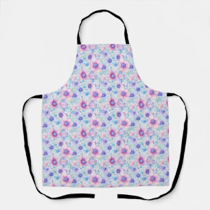 Tablier Cadeau d'anniversaire Motif sans couture avec ro
