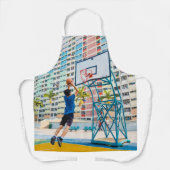 Tablier Cadeau de basket-ball cool (Recto)