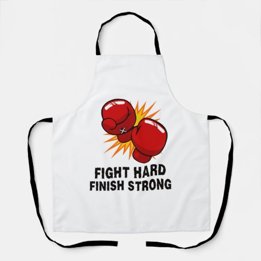 Tablier Cadeau de boxe (Recto)