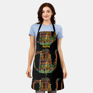 Tablier Cadeau de cuisine personnalisé pour chef avec cafe
