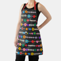 Cadeau de cuisine rétro Groovy Good Vibes