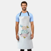 Tablier Cadeau de fête des mères, Cadeau d'anniversaire po (Porté)