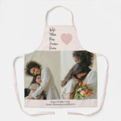 Tablier Cadeau de la fête des mères pour maman, femme, che (Recto)