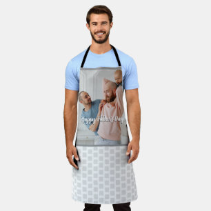 Tablier Cadeau de la fête des pères pour papa Photo pers