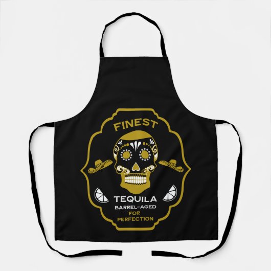 Tablier Cadeau de luxe Tequila (Recto)