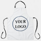 Tablier Cadeau de Noël AJOUTER VOTRE LOGO Joyeux Noël (Recto)