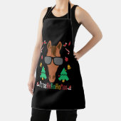 Tablier Cadeau de Noël animal Horse Lover (Insitu)