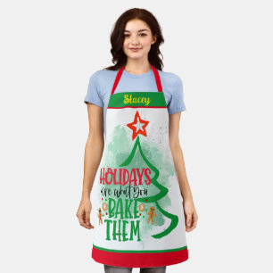 Tablier Cadeau de Noël pour les boulangers Tabons Chef Per