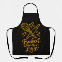 Cadeau de pâtissier mignon cuit avec amour