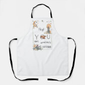 Tablier Cadeau de phare inspirant Rappel positif (Recto)