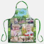 Tablier Cadeau de photos de famille pour papa (Recto)