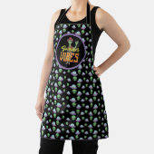 Tablier Cadeau Drôle de Chef Alien UFO Summer Vibe (Insitu)