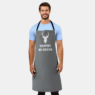 Tablier Cadeau drôle pour homme mari Trophée de chasse