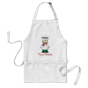 Tablier Cadeau italien personnalisé de cuisine de chef de