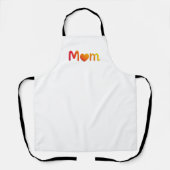Tablier Cadeau mignon maman Sentimental | Meilleure fête d (Recto)