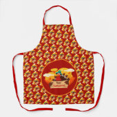 Tablier Cadeau moderne Thanksgiving Best (Recto)
