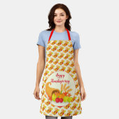 Tablier Cadeau moderne Thanksgiving Best (Porté)