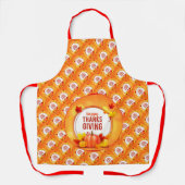 Tablier Cadeau moderne Thanksgiving Best (Recto)