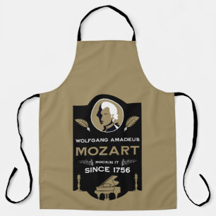 Tablier Cadeau pour amateur de musique de Mozart
