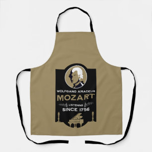 Tablier Cadeau pour amateur de musique de Mozart