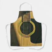 Tablier Cadeau pour musicien guitariste (Recto)