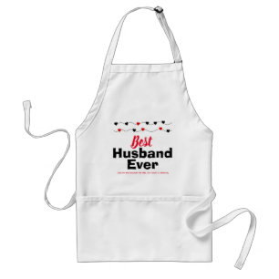 Tablier Cadeau Valentine pour mari - BBQ Apron Men