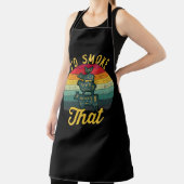 Tablier Cadeaux barbecue - Je fumerais ça (Insitu)