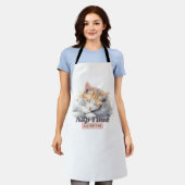 Tablier Cadeaux comiques pour chats pour mamans (Porté)