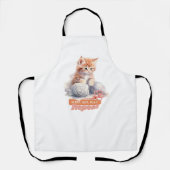 Tablier Cadeaux Cute Kitten pour Amoureux des animaux (Recto)