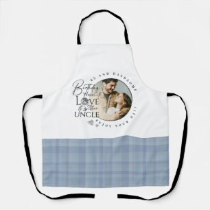 Tablier Cadeaux d'anniversaire pour oncle   Photo personna