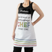 Tablier Cadeaux de chef sur mesure | Meilleur Chef Jamais (Insitu)