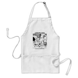 Tablier Cadeaux de dessins animés décalés pour amateurs de