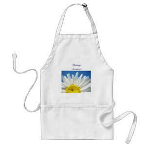 Tablier Cadeaux de Fleurs de Marguerite Blanche Ba