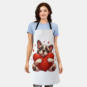 Tablier Cadeaux de la Saint-Valentin Pitbull (Porté)