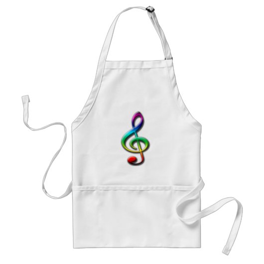 Tablier Cadeaux de musique ! (Devant)