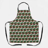 Tablier Cadeaux de Noël emballés (Recto)