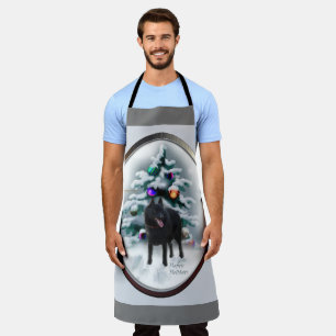 Tablier Cadeaux de Noël Schipperke