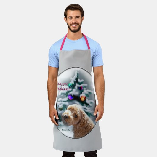 Tablier Cadeaux de Noël Schnoodle (Porté)