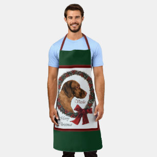 Tablier Cadeaux de Noël Vizsla
