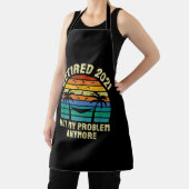 Tablier Cadeaux de retraite Vintage Retraité 2021 (Insitu)