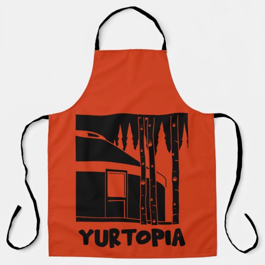 Tablier Cadeaux de vie en yourte (Recto)