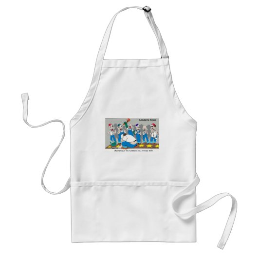 Tablier Cadeaux drôles T-shirts objets de collection Templ (Devant)
