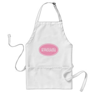 Tablier Cadeaux en cours de tee - shirt de partie rose de