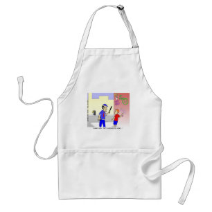 Tablier Cadeaux et T-shirts de dessin animé drôle de polic