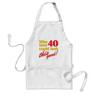 Tablier Cadeaux Hilarious 40e anniversaire