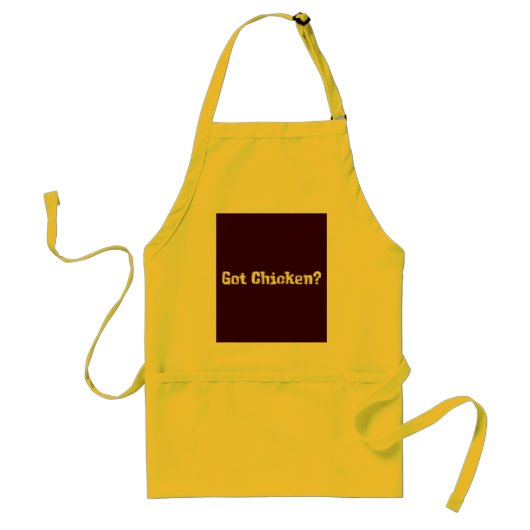 Tablier Cadeaux obtenus de poulet (Devant)