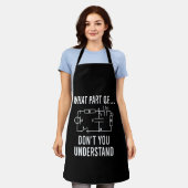 Tablier cadeaux pour ingénieur électrique, cadeaux électri (Porté)