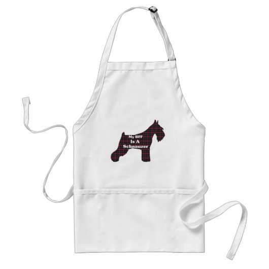 Tablier Cadeaux Schnauzer standard (Devant)